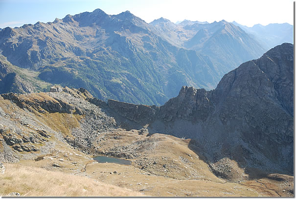 Bocchetta di Eclou, dal parcheggio di Fénillettaz