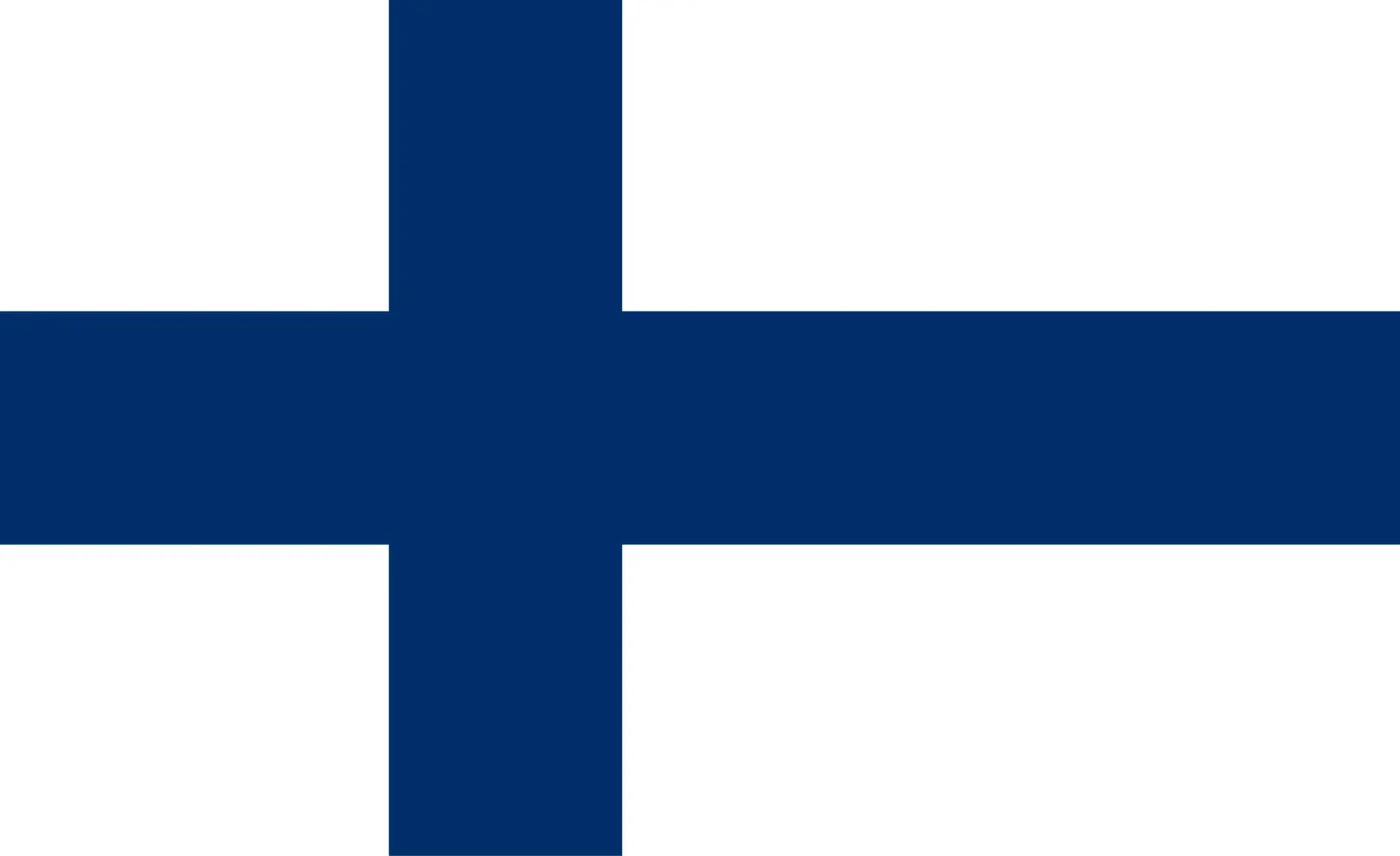 bandiera della Finlandia
