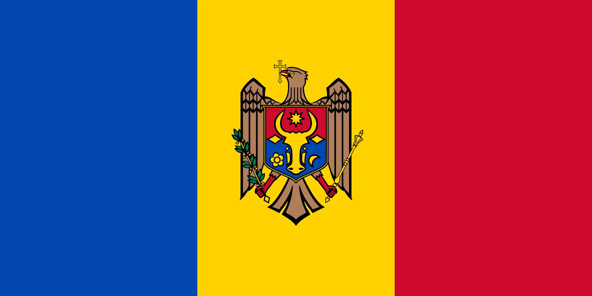 bandiera della Moldavia
