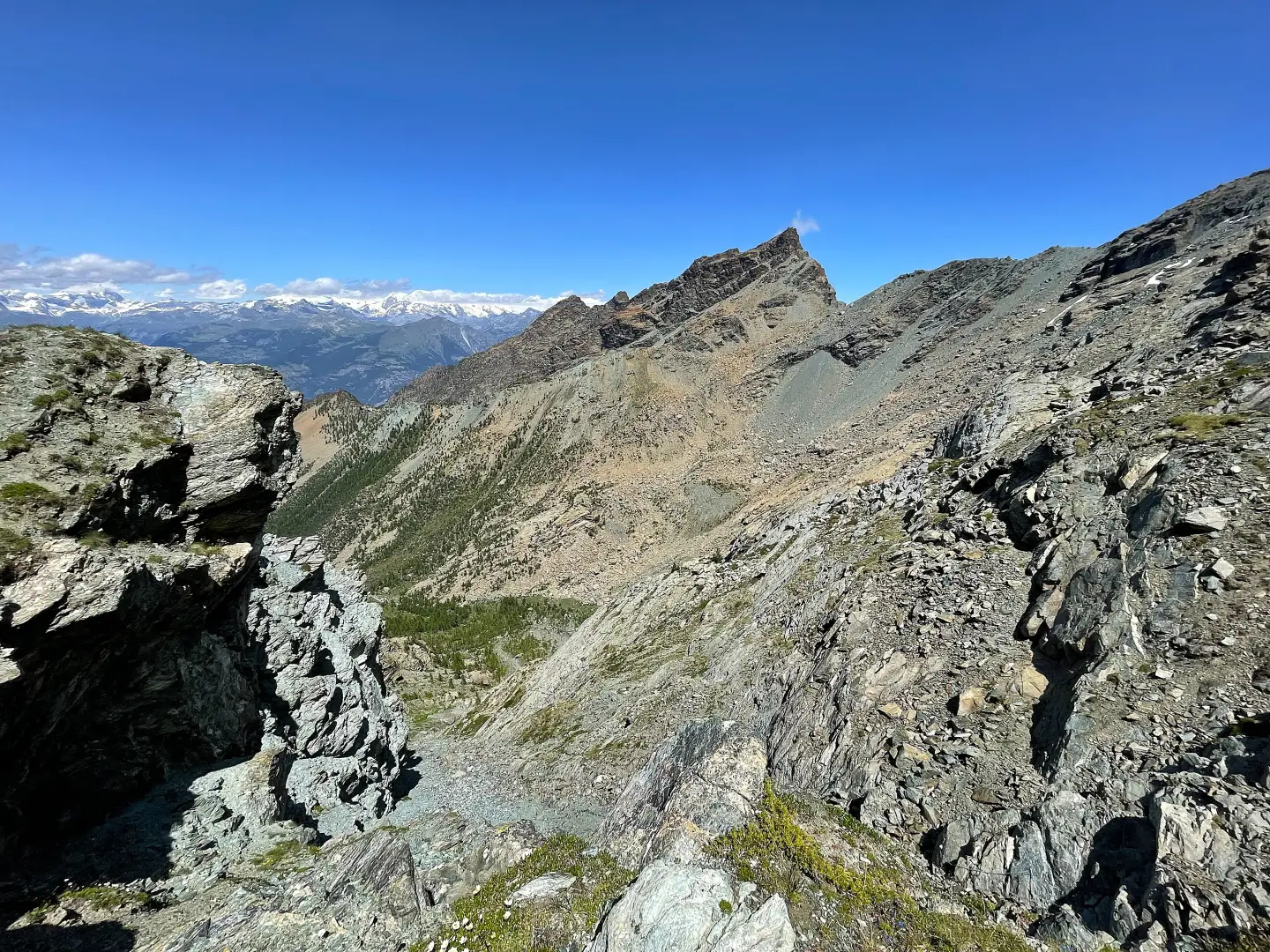 Col de Ballalanaz, dal parcheggio Valle di Clavalité