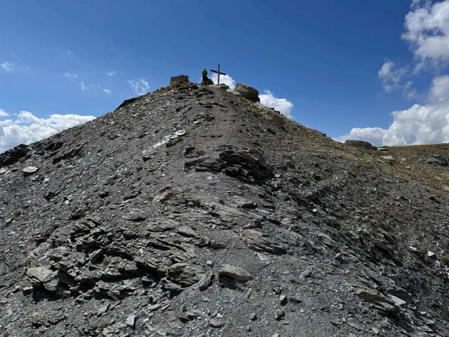 Punta Leysser, dal parcheggio di Vétan Villette