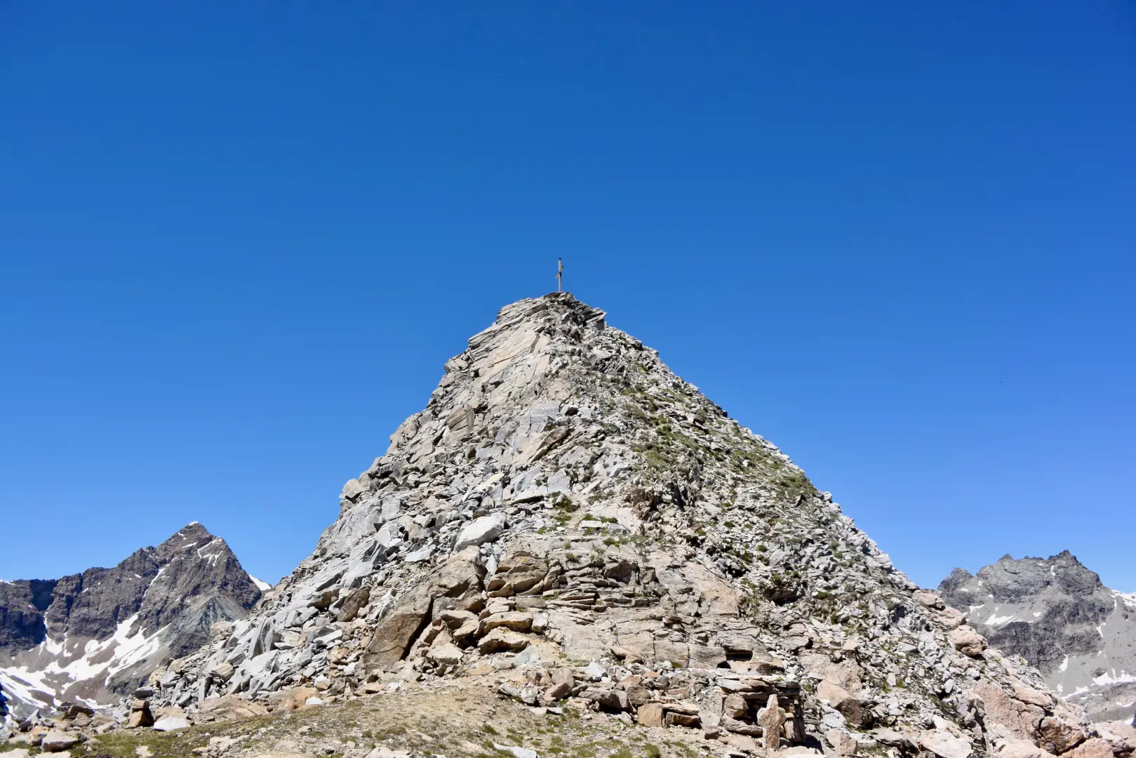Cima Bianca, da Les-Grands-Moulins