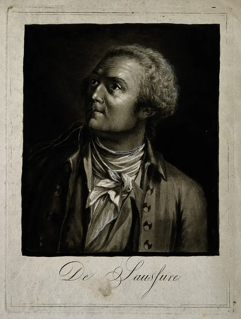 Naissance d'Horace-Bénédict de Saussure